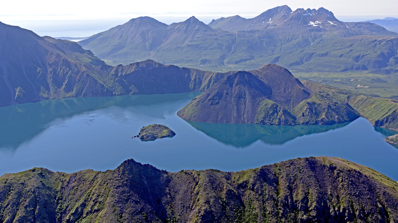 Katmai Caldera Lake